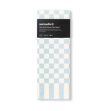 Nomadix Original Towel: Checked out pale Blue Sky