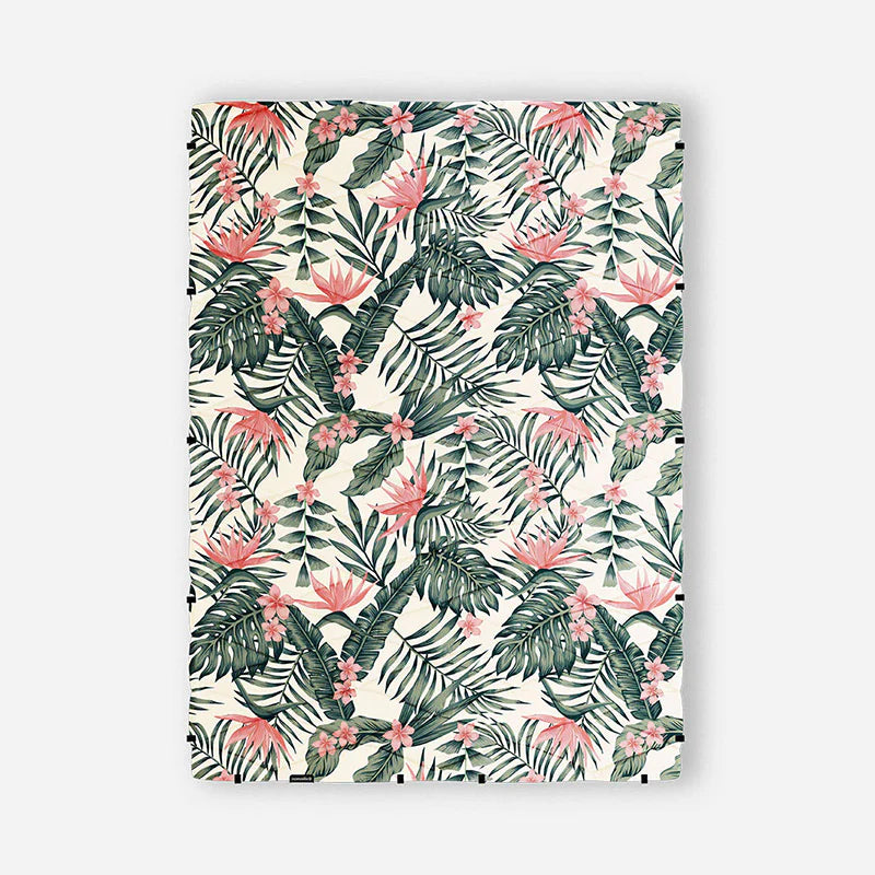 Nomadix Puffer Blanket Blanket: Palms Pink