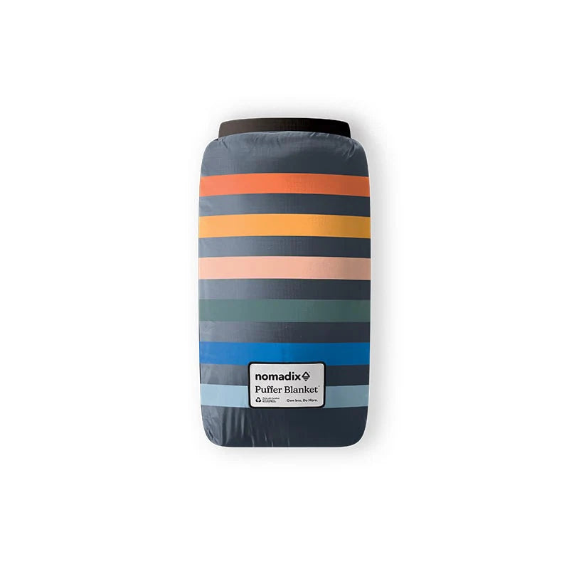 Nomadix Puffer Blanket Blanket: Retro Multi