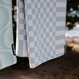Nomadix Original Towel: Checked out pale Blue Sky