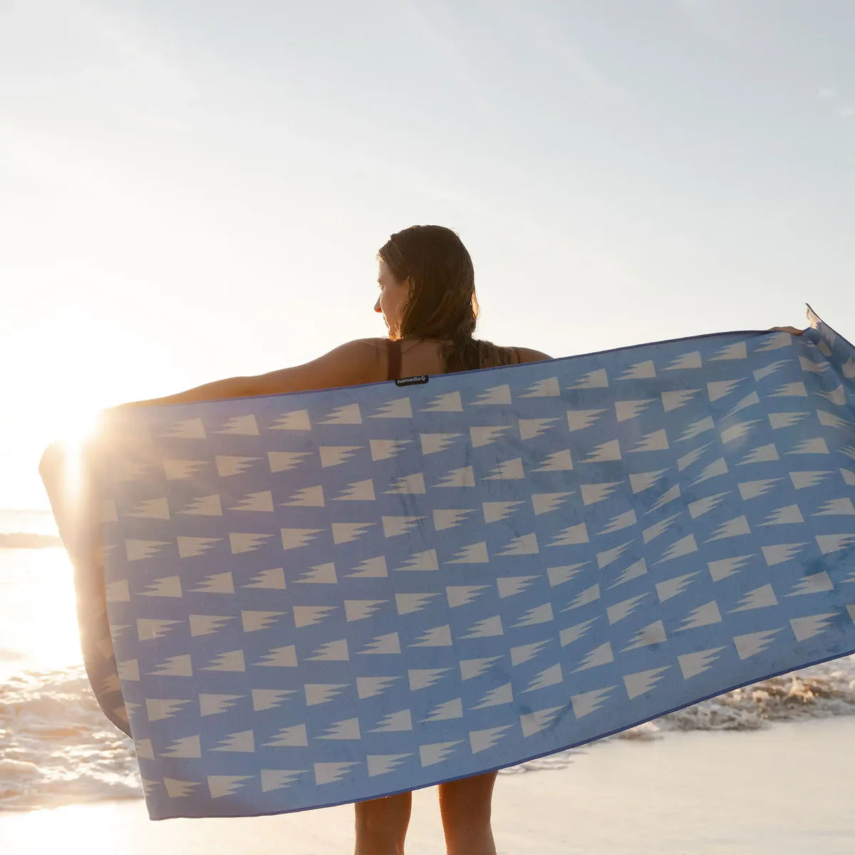 Nomadix Original Towel: Summit Coastal Blue