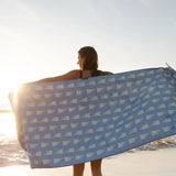 Nomadix Original Towel: Summit Coastal Blue