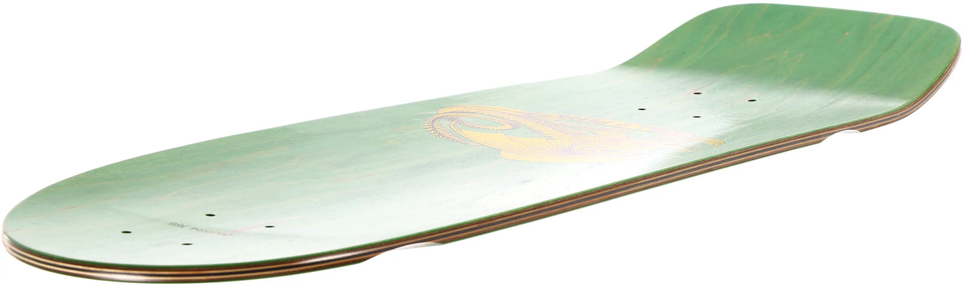 Powell Peralta Rodriguez skull/sword deck green stain 10x30