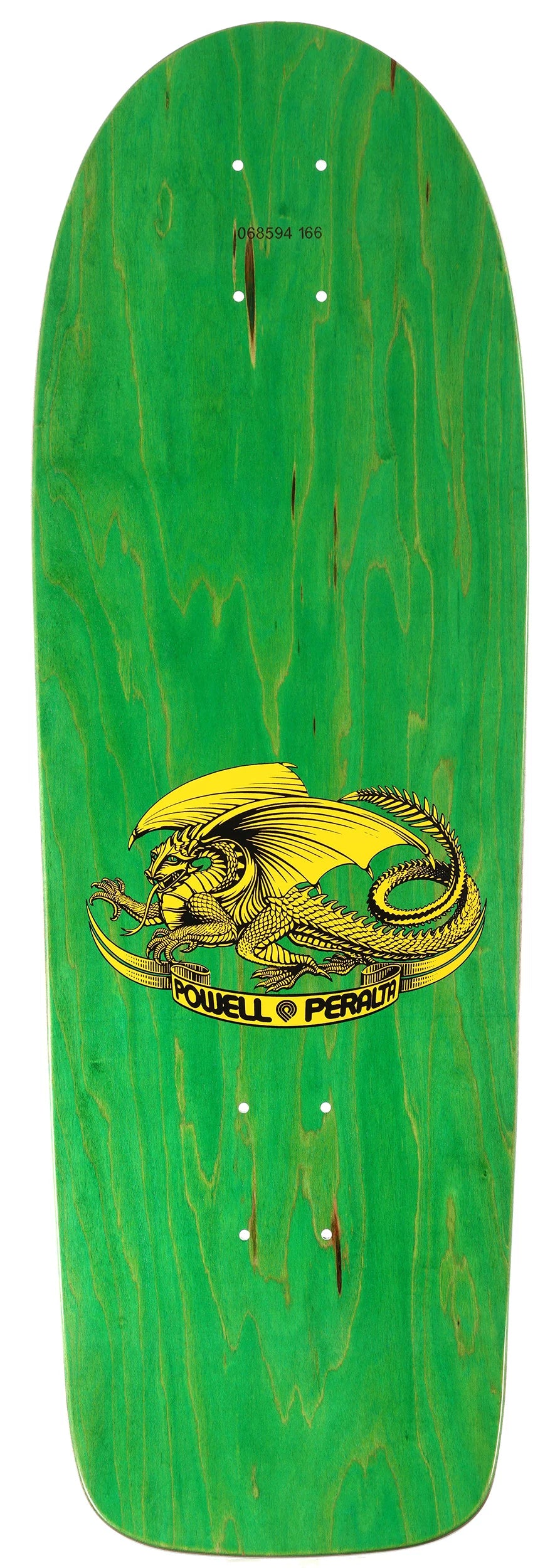 Powell Peralta Rodriguez skull/sword deck green stain 10x30