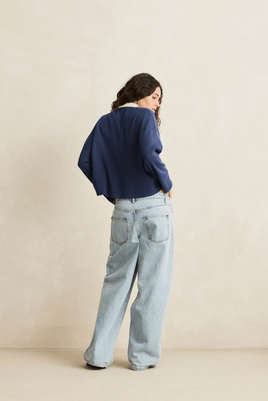 Rhythm Rugby Polo Knit Sweater