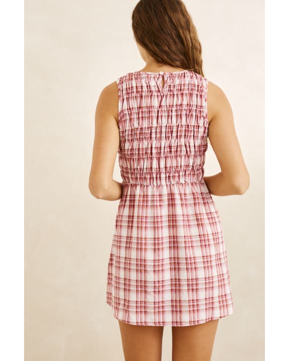 Rhythm Chelsea Check Mini Dress