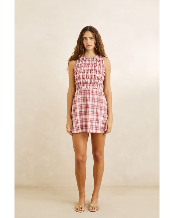 Rhythm Chelsea Check Mini Dress