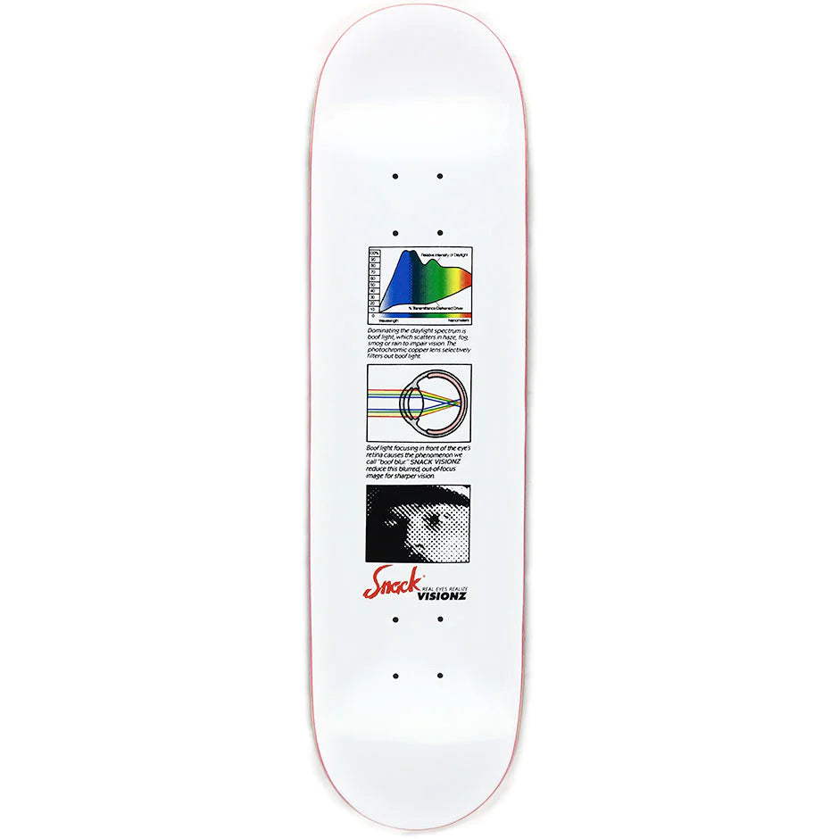 Snack Krebs Visionz Skateboard Deck - 8.00