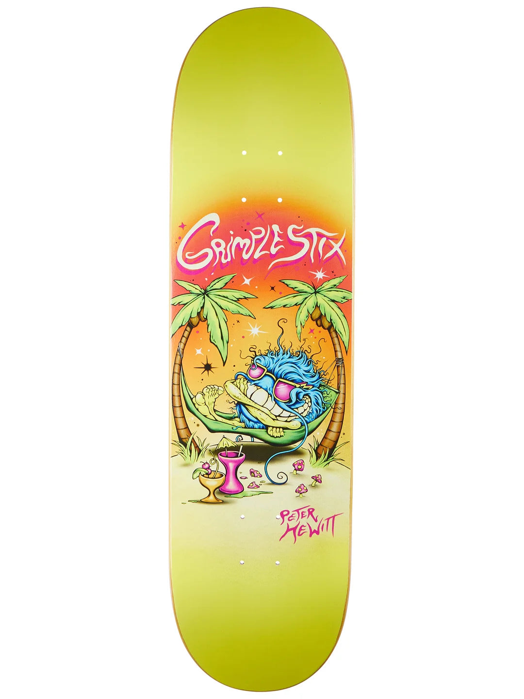 ANTI-HERO GRIMPLE STIX HEWITT GRIMPLE BEACH DECK 8.50