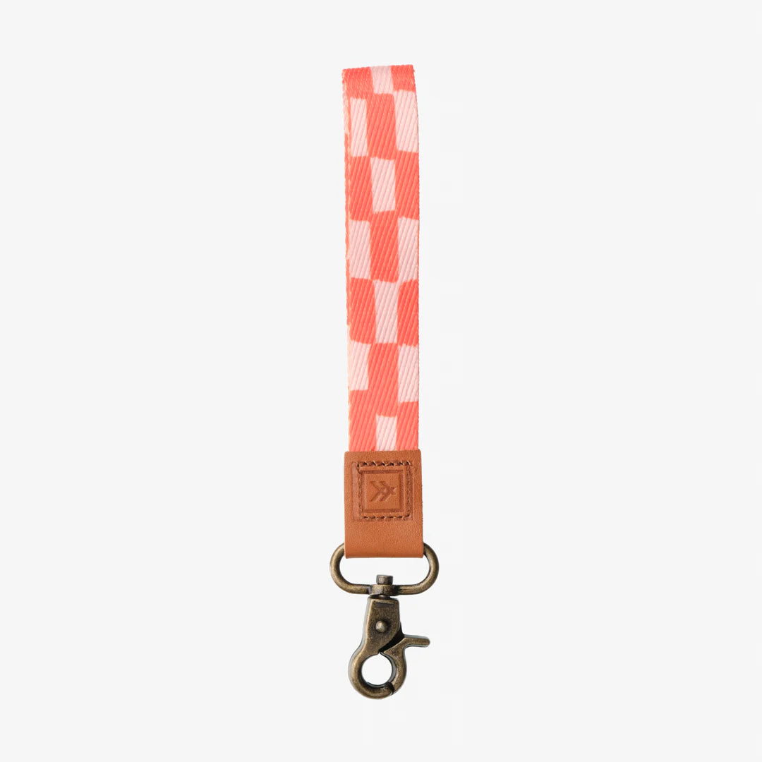 Thread Wristlet Keychain - Scout Peach
