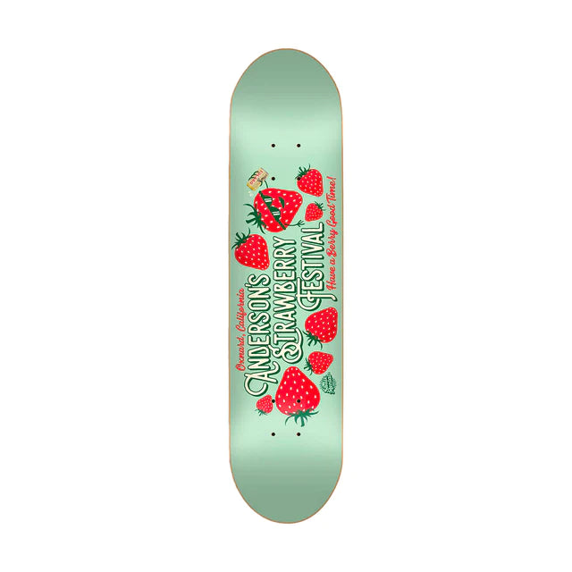 SKATE MENTAL JAKE ANDERSON STRAWBERRY FEST DECK 8.38