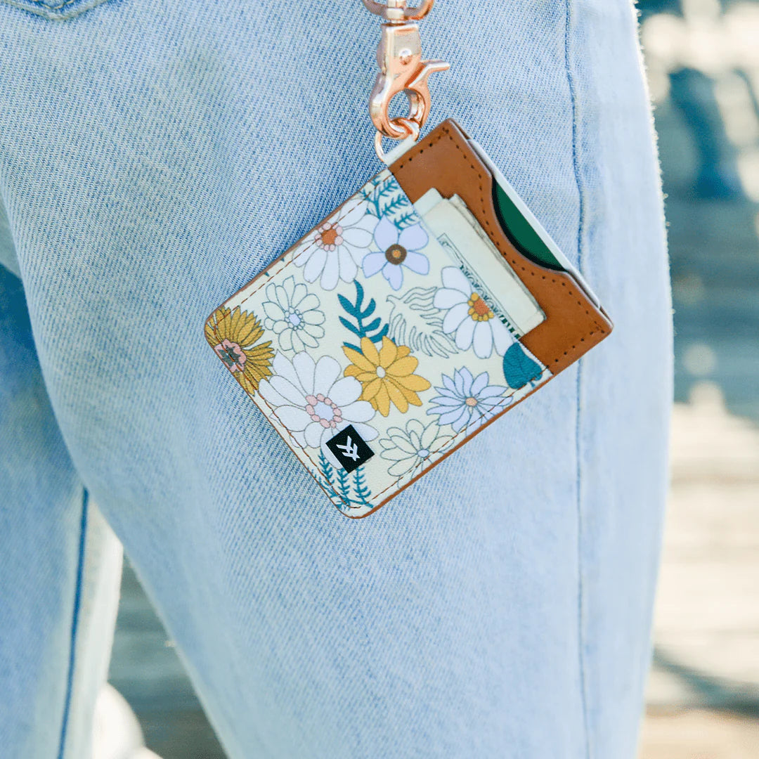 Thread Blossom Vertical Wallet