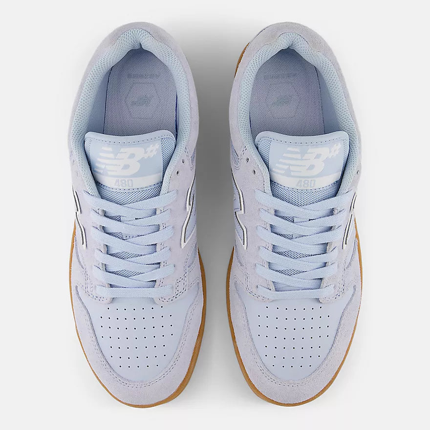 NB Numeric 480 OXFORD BLUE with WHITE