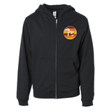 EOS Surf "Great Lakes" Zip Hoodie - Black