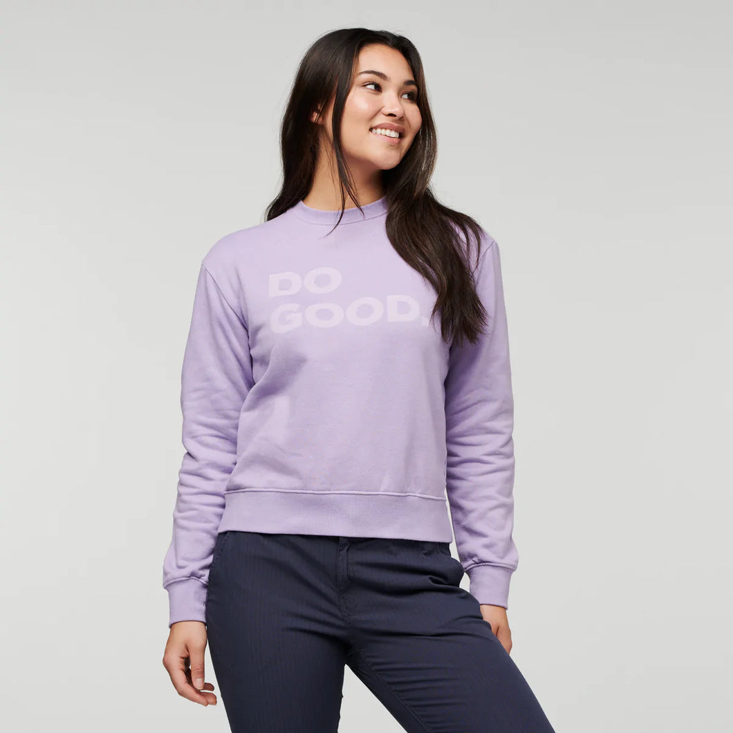 Do Good Crew Sweatshirt - Women's - Thistle