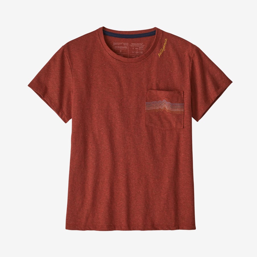 Patagonia W's Ridge Rise Stripe Pocket Responsibili-Tee