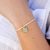 Puravida Palm Burst Gold Charm Bracelet