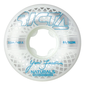 52mm Facchini Reflective Naturals Slim 101a Ricta Skateboard Wheels