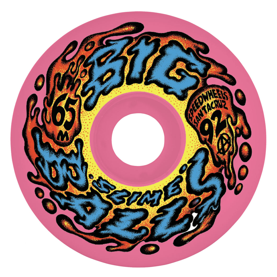 Slime Balls 65mm Big Balls Speedwheels Reissue Big Balls Reissue Pink 92a Skateboard Wheels