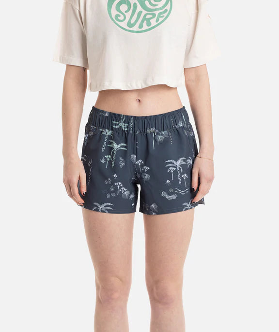 Womens Session Boardshort - Indigo