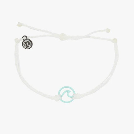 Enamel Wave Aqua Bracelet