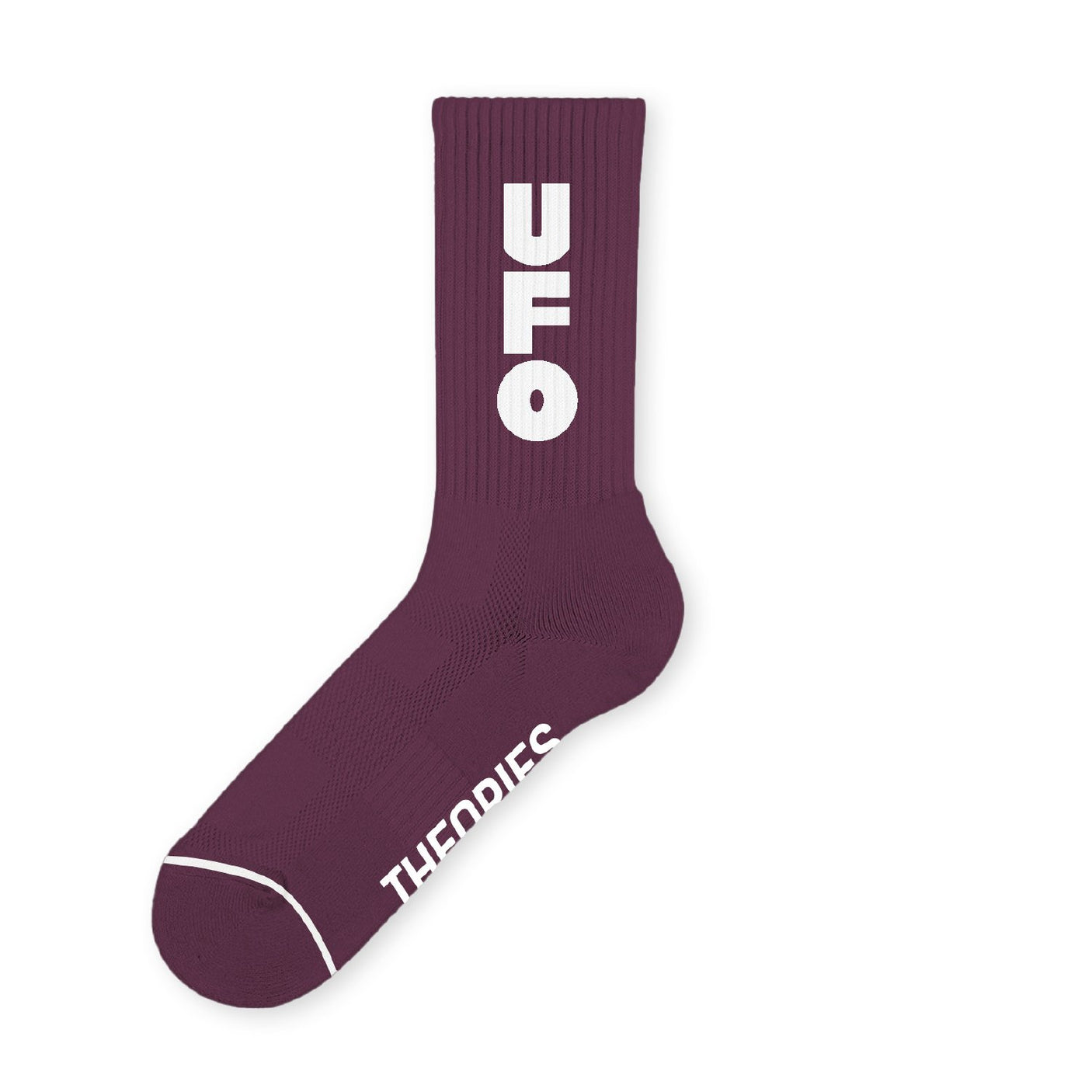 THEORIES UFO SOCKS WINE