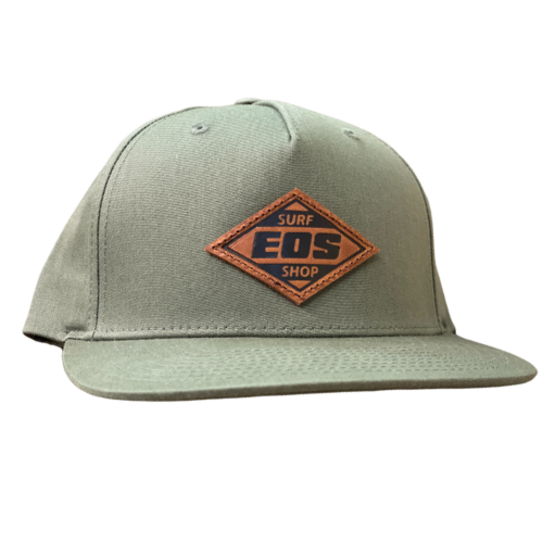 EOS Forest Leather Snap Back Cap