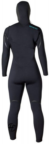 Hyperflex VYRL Womens Hooded 5/4 Front Zip Fullsuit