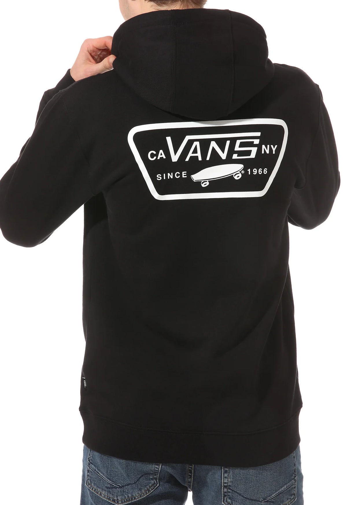 Vans Full Patched Pullover Hoodie - Black