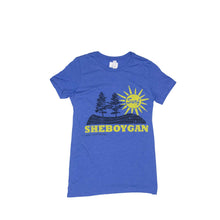 Load image into Gallery viewer, EOS Women&#39;s Surf Sheboygan T-shirt - Blue
