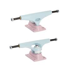 Krux K5 Pale Blue Pink DLK Standard Skateboard Trucks