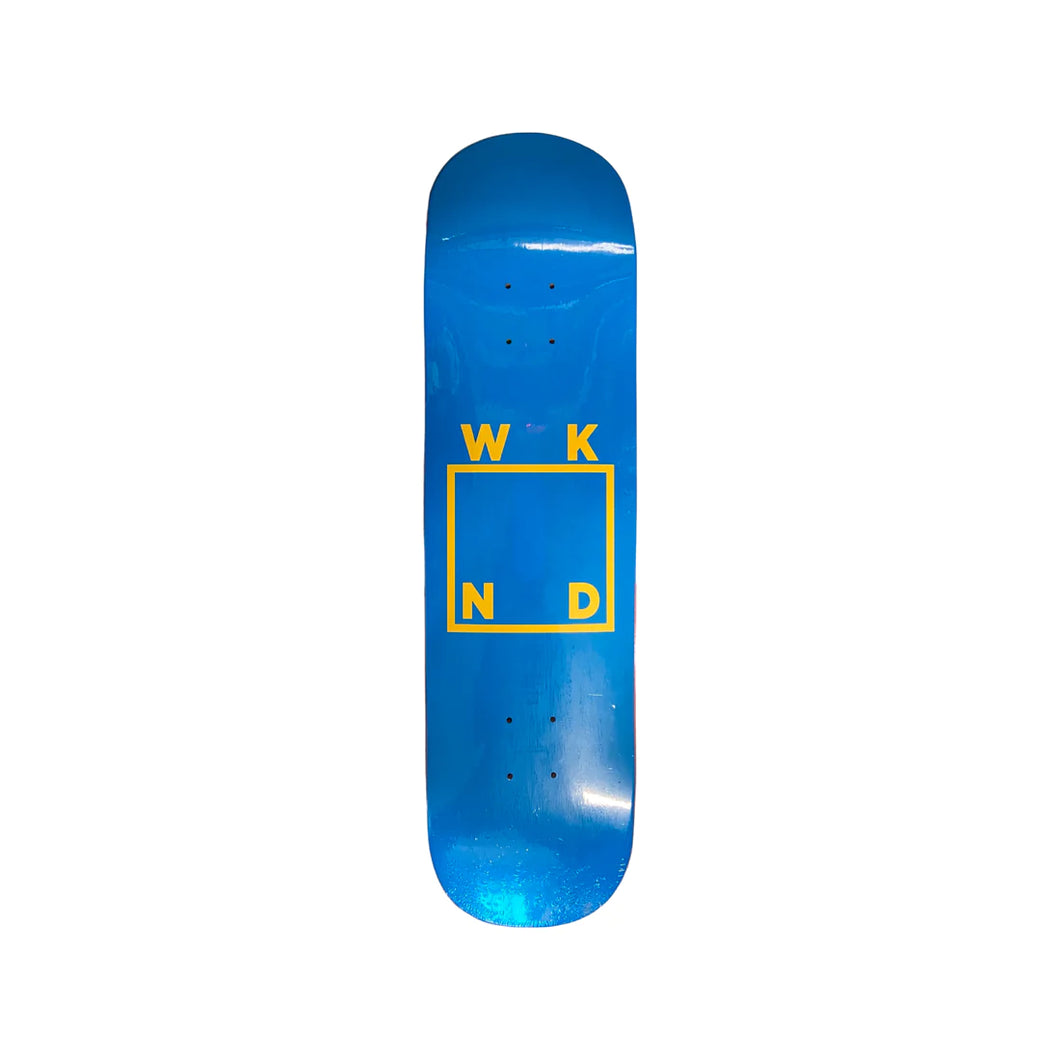 WKND Team Logo 8.25 Blue/Yellow Deck