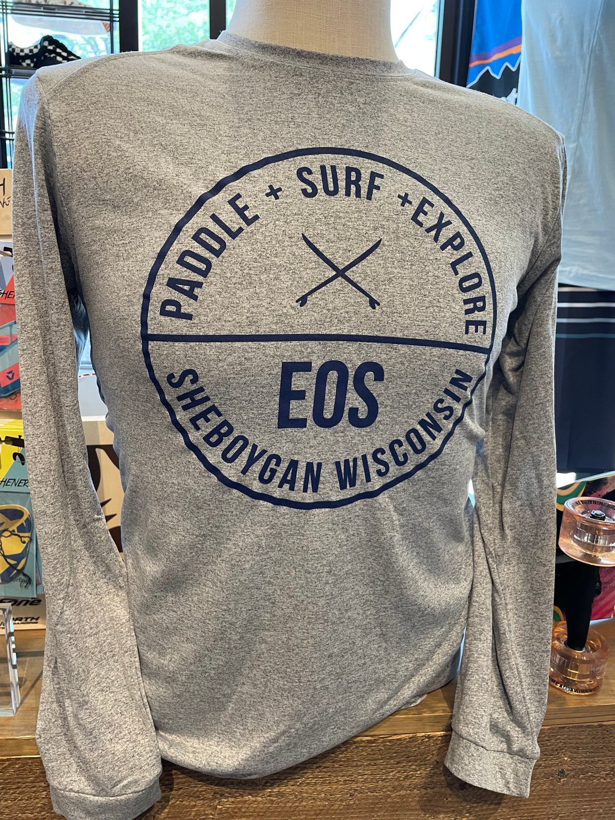 EOS Crest Grey Sun Shirt