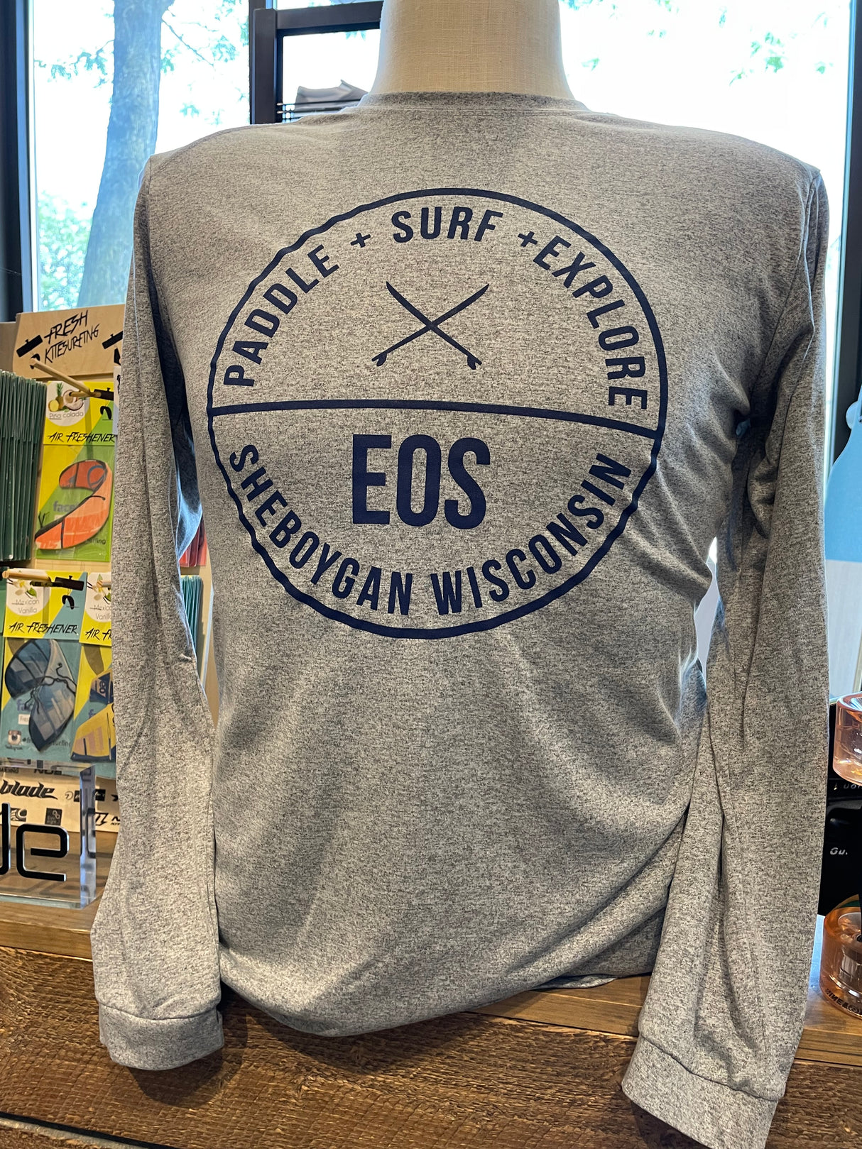 EOS Crest Grey Sun Shirt