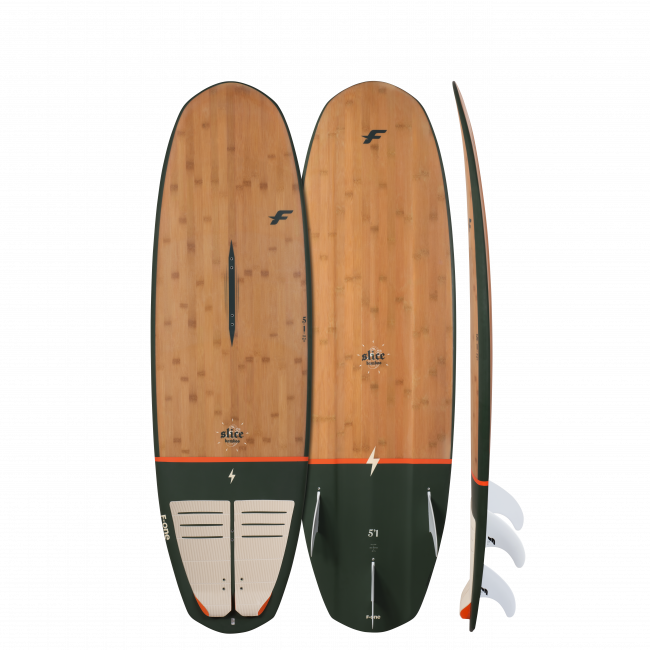 F-One SLICE BAMBOO 5'5 kite surfboard