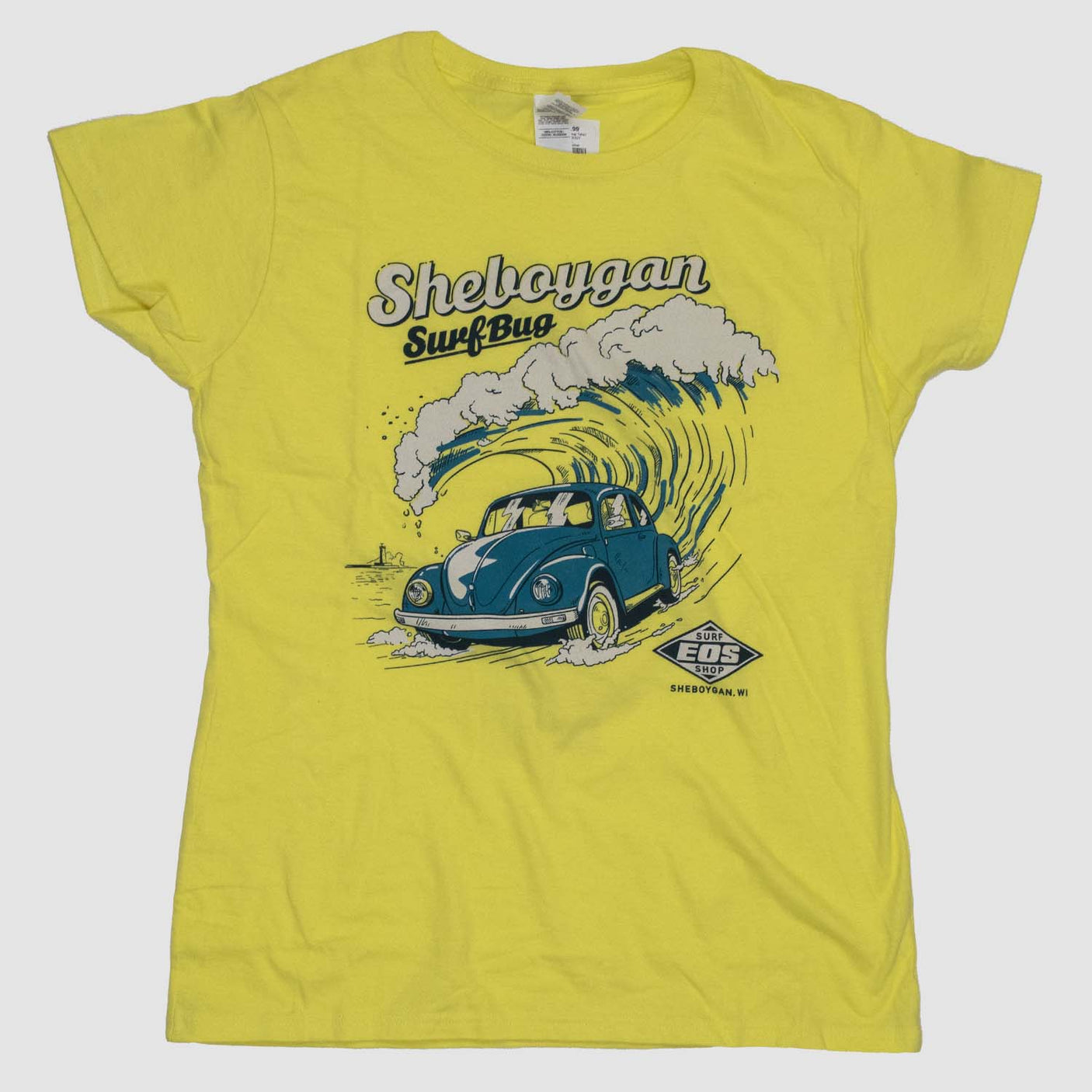 EOS Women's Surf Bug T-shirt - Yellow