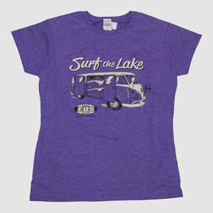 EOS Women's Surf The Lake T-shirt- Purple